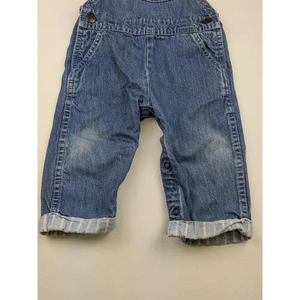 Vintage Oshkosh Jean Overalls 18 Months